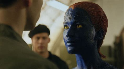 mystique butt|Jennifer Lawrence kicks butt in X